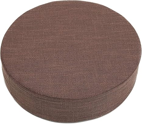 Amazon Co Jp クッション フロアクッション 丸 座布団 おしゃれ 丸型 円形 10cm かわいい 40センチ ペットベッド ブラウン茶色 40 40 10 Fab 22 ホーム キッチン