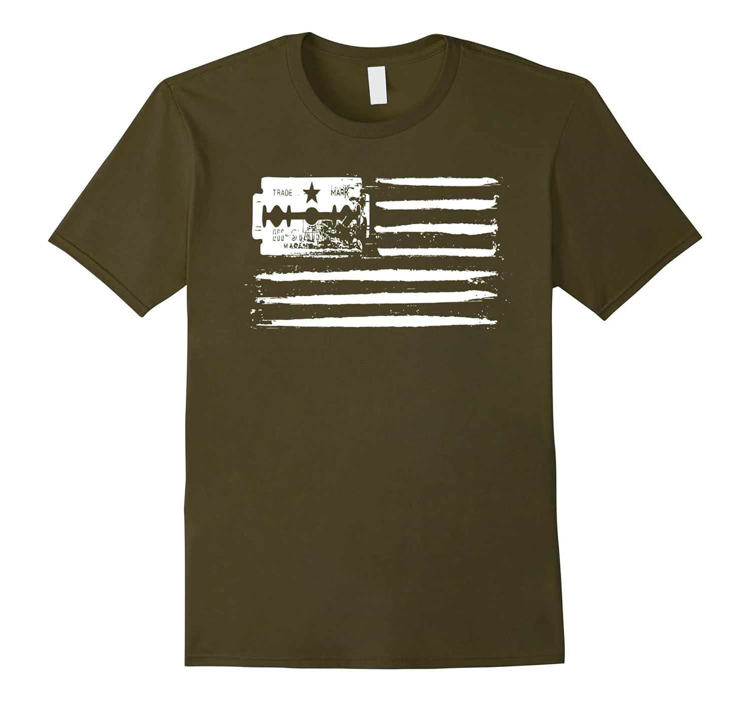 Usa Flag Lines Of Coke Cocaine And Razor Blade T Shirt Teehay