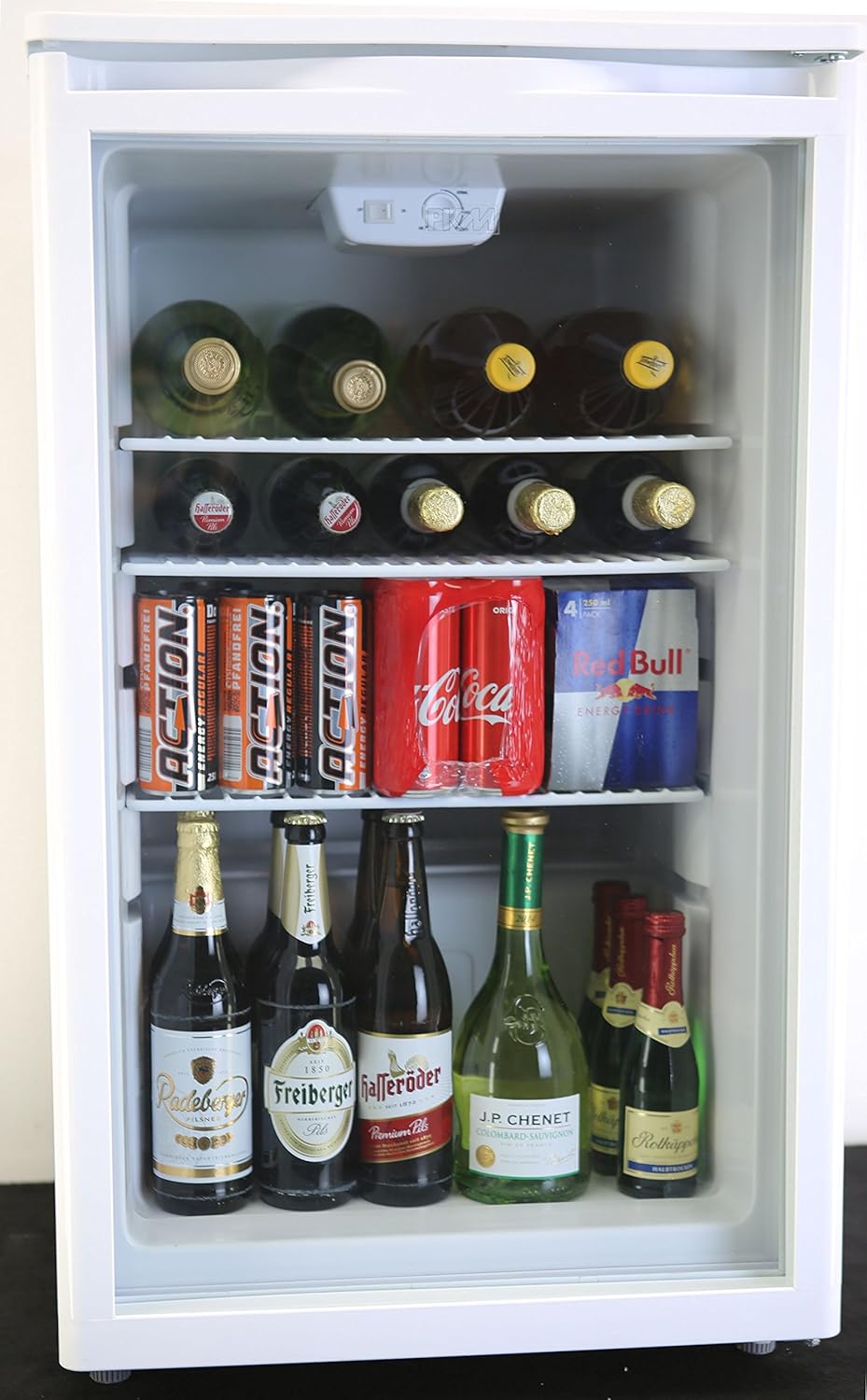 PKM gks102 Freestanding B White Drink Cooler Drinks Cooler