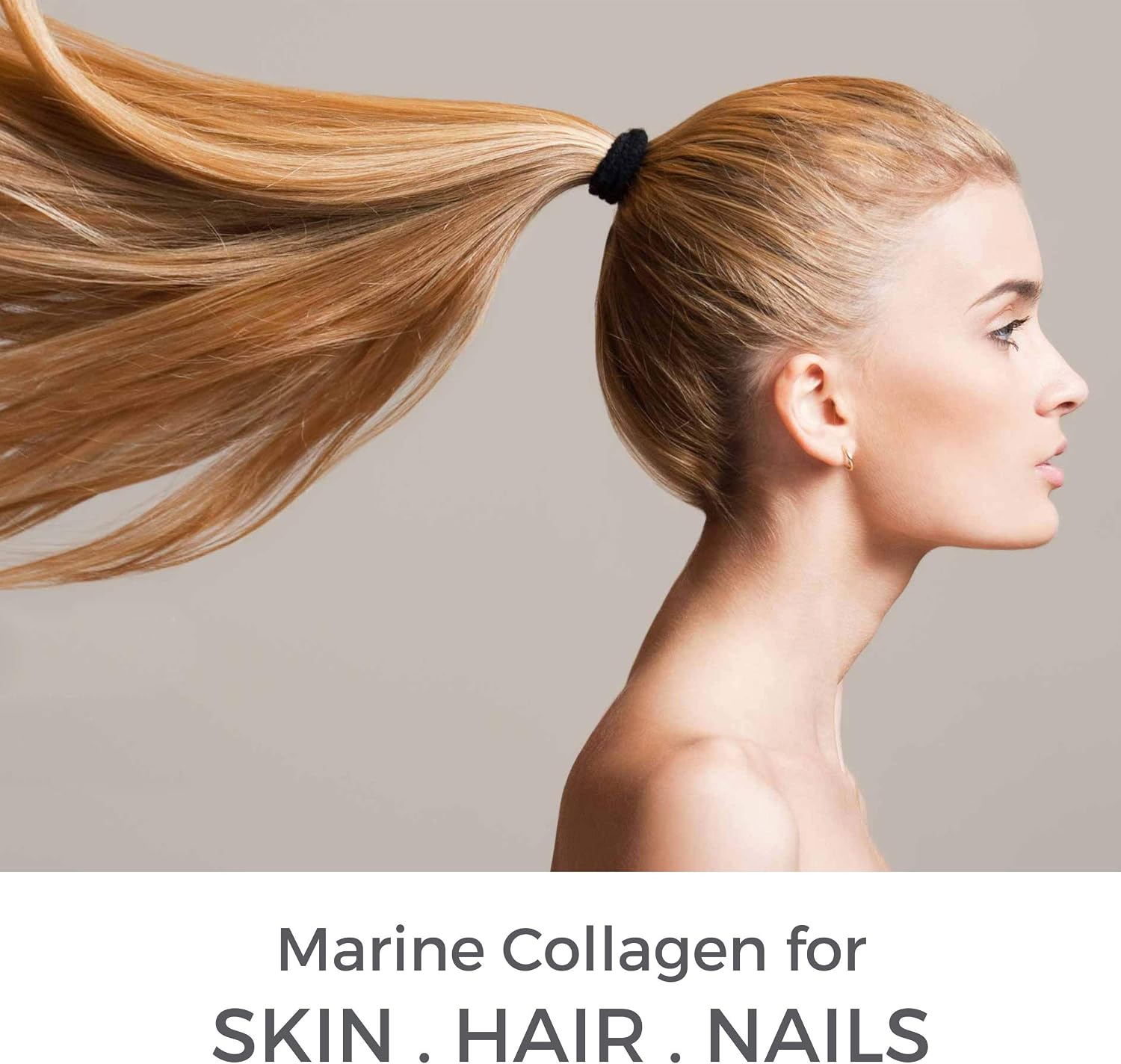 Hydrolysed Marine Collagen Powder + Vitamin C (150g/30 serv.), Type I, MSC-Certified Wild-Caught Arctic Cod - Image 4