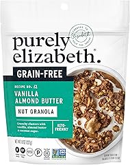 Purely Elizabeth, Granola Vanilla Almond Butter MCT Grain Free, 8 Ounce