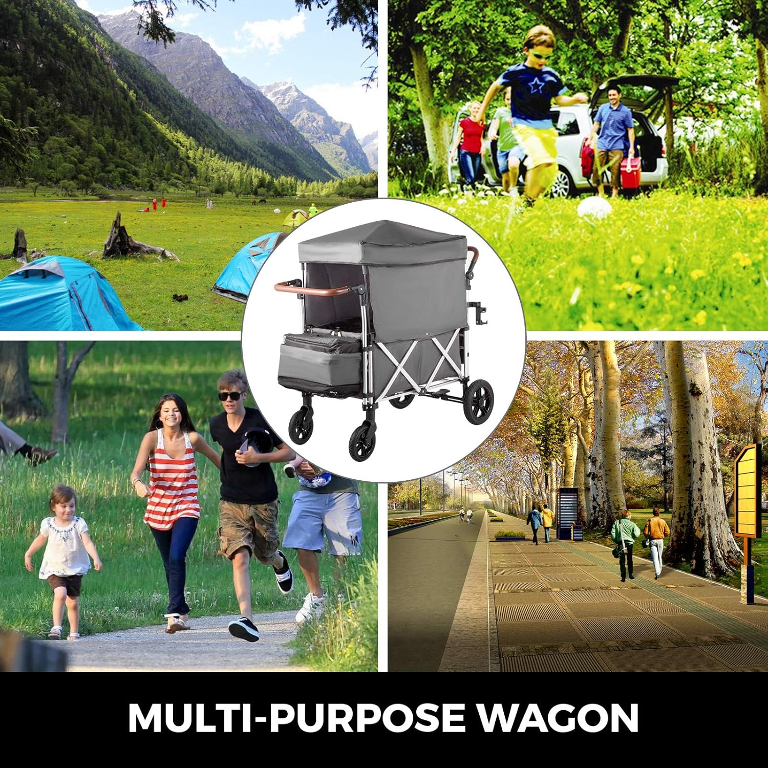 Vevor Chariots Pliables Avec Toit Capacite De Charge 50kg Poussette Bebe En Alliage D Aluminium Leger Poussette Canne Age 3 7 Chariot Enfant Pliable Boite De Rangement Porte Gobelet Camping Poussettes Cannes Bebe