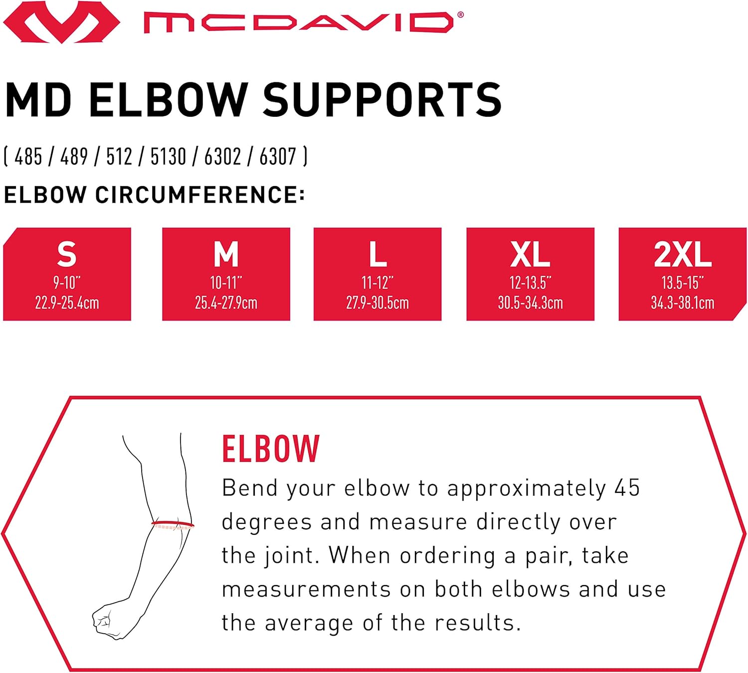 McDavid HyperBlend Elbow Compression Sleeve for Joint Pain Relief, Stability, Recovery, Blood Flow, Tendonitis, Arthritis, Bursitis, Tennis Elbow and More. Supports The Elbow for Men and Women. : Sports & Outdoors