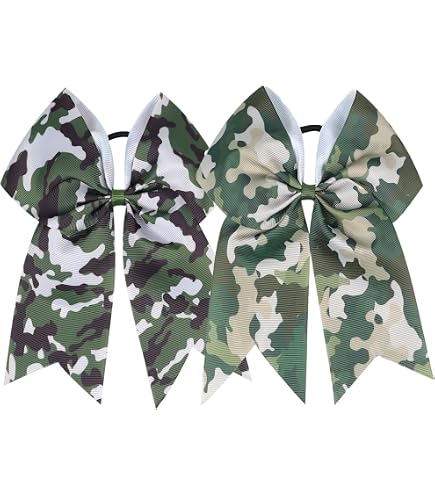 Cheer Athletics Fierce camo Bow lot 6 bows il_340x270.2166989553_me23.jpg main image 2