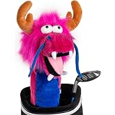 Daphne's Headcovers Pink Dragon Driver Headcover | Premium Driver Headcovers | Funny Golf Club Covers | Stylish Protection for Your Clubs | Men's Golf Gear | Driver Headcover for Men and Women