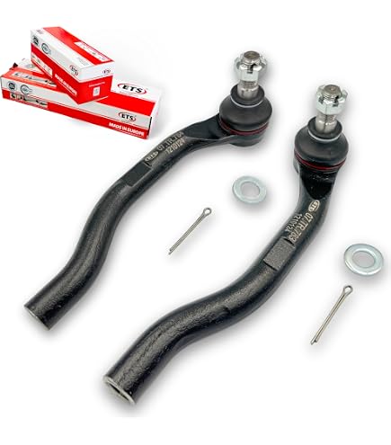 Detroit Axle Front Inner & Outer Tie Rod End Kit For 2012-2015 Honda Civic & 2013-2019 Acura ILX