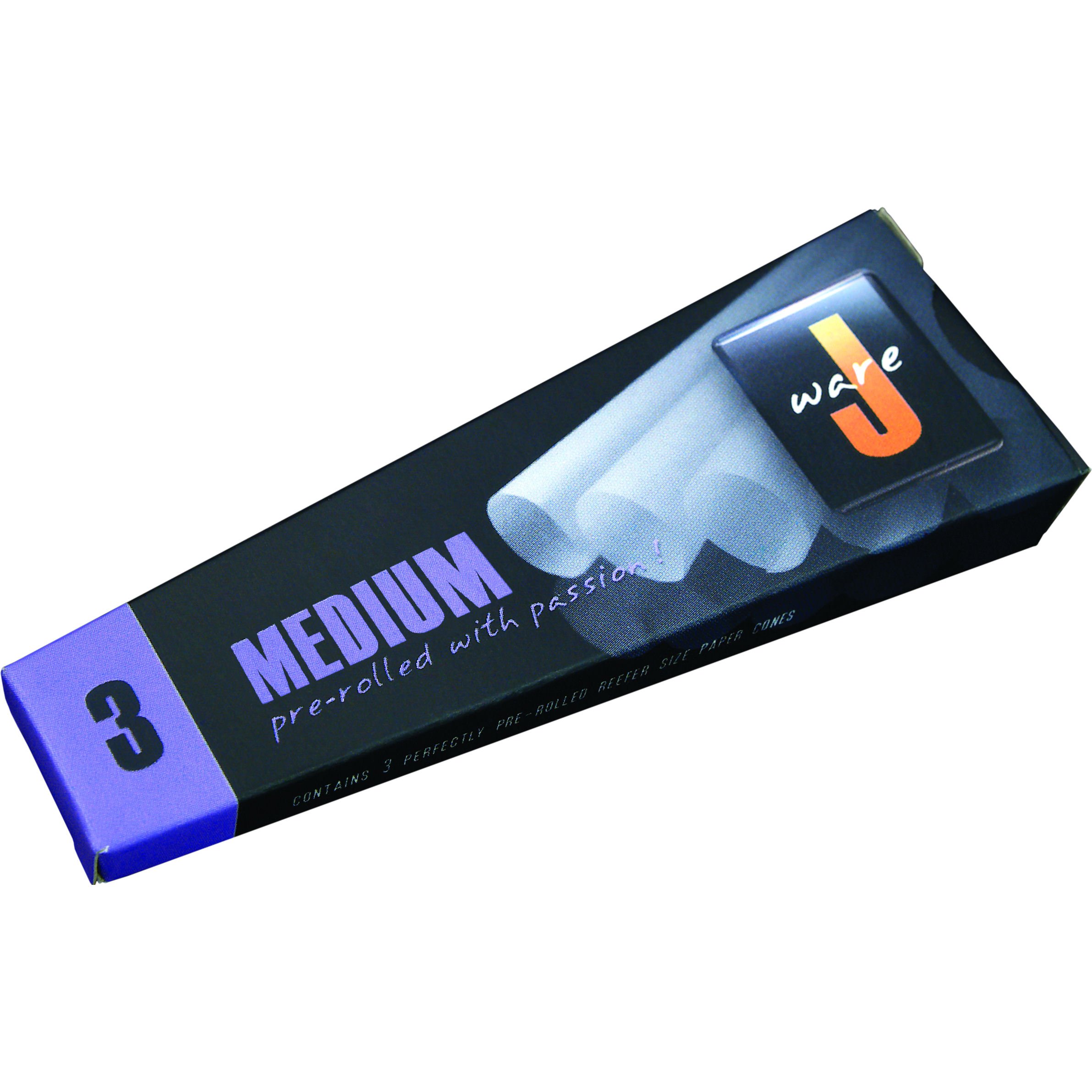 JWare Pre-Rolled Medium Size Cone Papers (3 Pack)