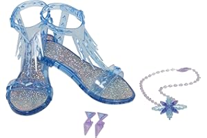 Frozen 2 209221 Elsa Epilogue Accessory Set, Pretend Playset Includes Pair of Shoes, Earrings & Necklace, Perfect for Any Els
