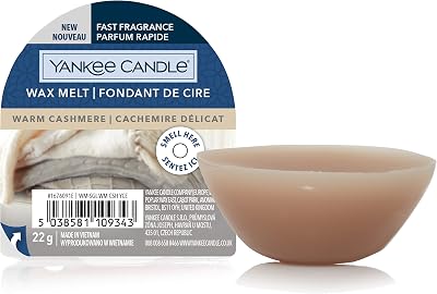 Yankee Candle Wax Melts Warm Cashmere 1 Count Up to 8 Hours