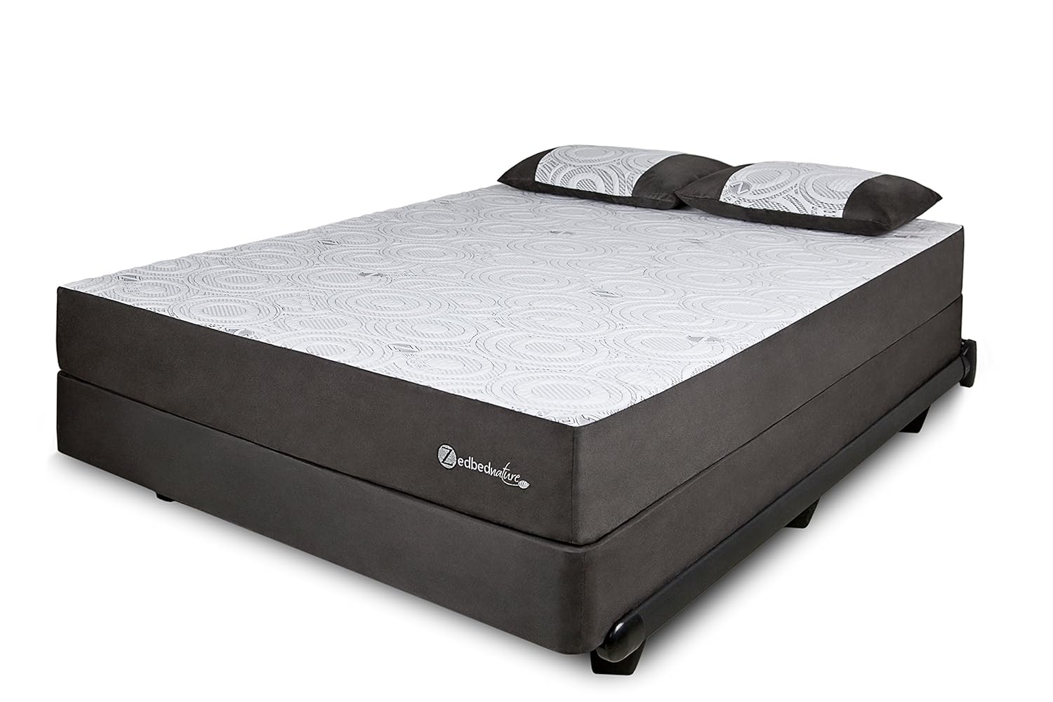 Zedbed 39 by 80 by 8Inch Optigel 2.0 MediumFirm Gel Infused Hybrid