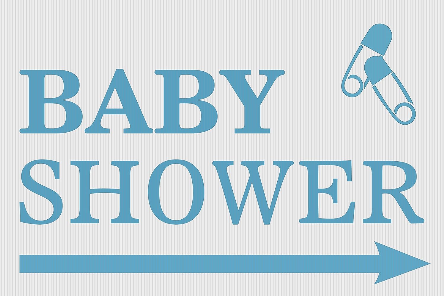 Amazon Com Banner Buzz Make It Visible Custom Baby Shower Yard