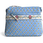 Vera Bradley Women's Premium Cotton Original Zip Hipster Crossbody Bag