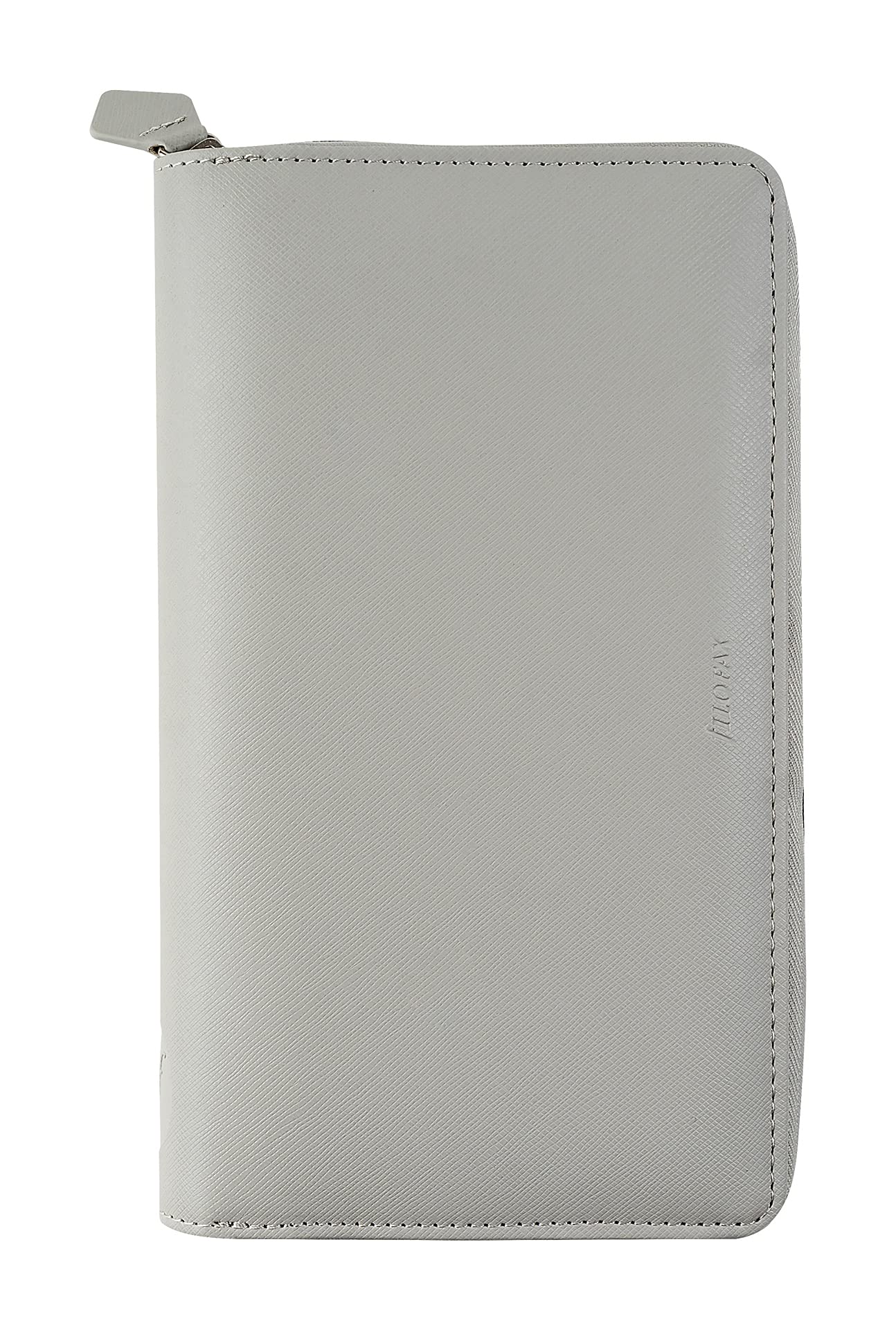 Filofax Personal Compact Zip Saffiano organiser - Granite