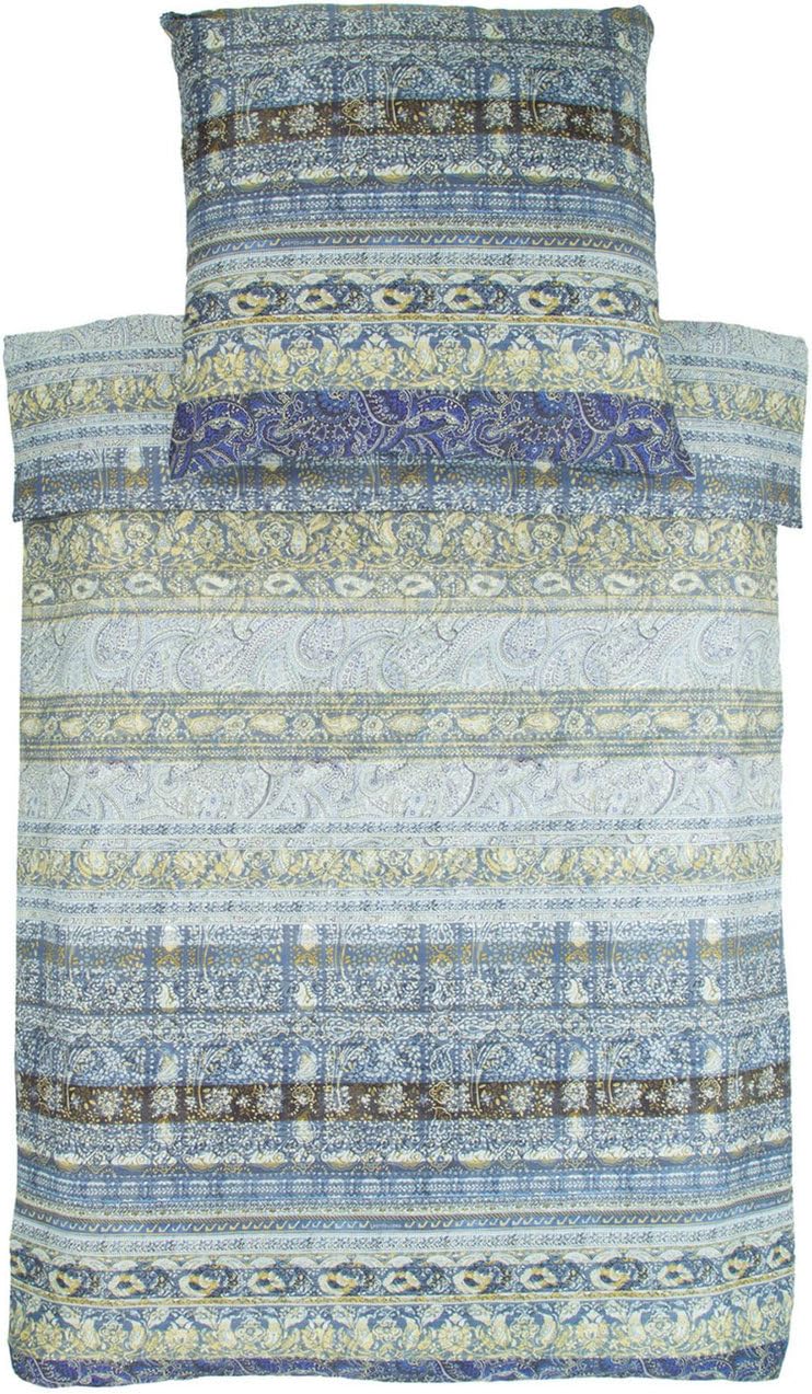 Bassetti 9284962 Pierma Rini V3 Satin Bed Linen, Multi-Colour, 200 x 200 x 0.5 cm