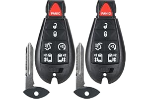 VOFONO Keyless Remote Smart Key Fob Replacement Fit for Chrysler Town and Country 2008-2016, Dodge Grand Caravan 2008-2020, M3N5WY783X, IYZ-C01C Part # 267F-5WY783X 2701A-C01C