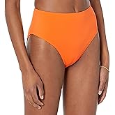 Amazon Essentials Women's High Waist High Leg Bikini Bottom