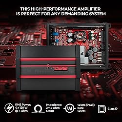DS18 CANDY-X4B Car Amplifier 4-Channel Class