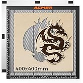 ACMER Honeycomb Laser Bed 440 * 440mm, Laser Engraver Honeycomb Working Table with Aluminum Backing Plate, Cutting Table for Diode CO₂ Fiber Laser Engravers, Desktop Protection