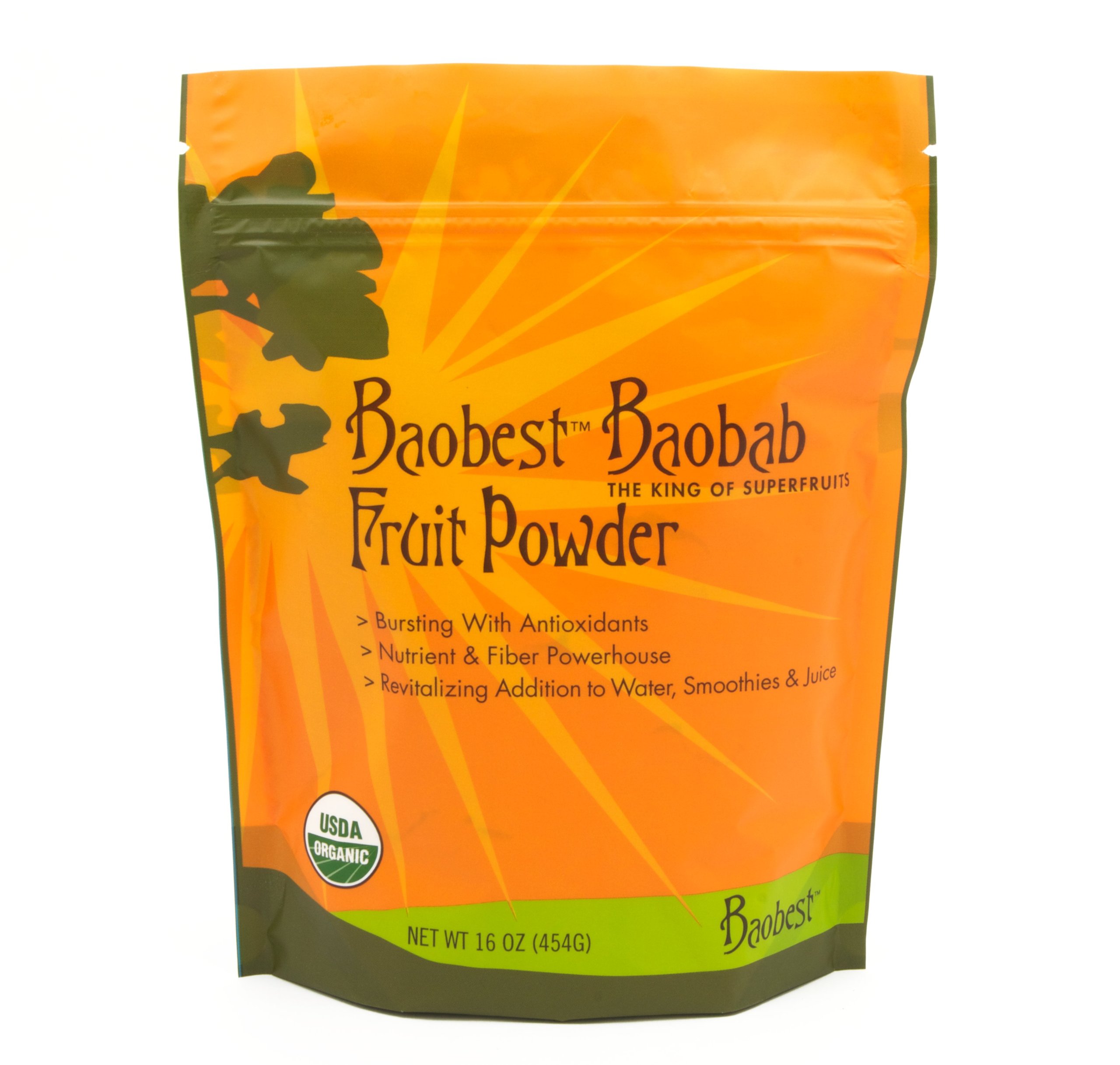Limitless Baobab Fruit Powder 360 grams, 100 Certified