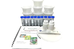 IN VITRO GARDEN SUPPLY Cannabis Cloning Tissue Culture Complete Kit - Guide, Media, Containers, and Tools