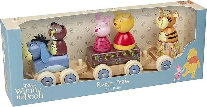 animal puzzle train orange tree toys
