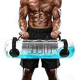 JIRTEMOT Water Weights Aqua Bag, 33 LBS Adjustable Sandbag for Strength Training & Fitness, with Foot Pump for Home Gym, Boxing, Core and Balance Workout Equipment