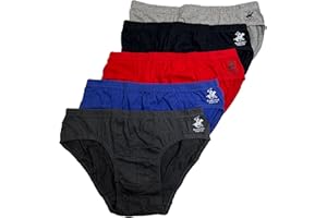 Beverly Hills Polo Club New Men's 5 Pack Low Rise Brief