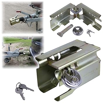 ALBE Berndes Safety Box XL + Vorhängeschloss Diebstahlsicherung für Pkw Anhänger
