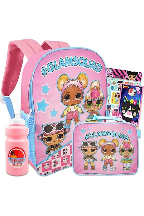 Shopkins Backpack LOL Surprise Backpack Set For Girls Piece