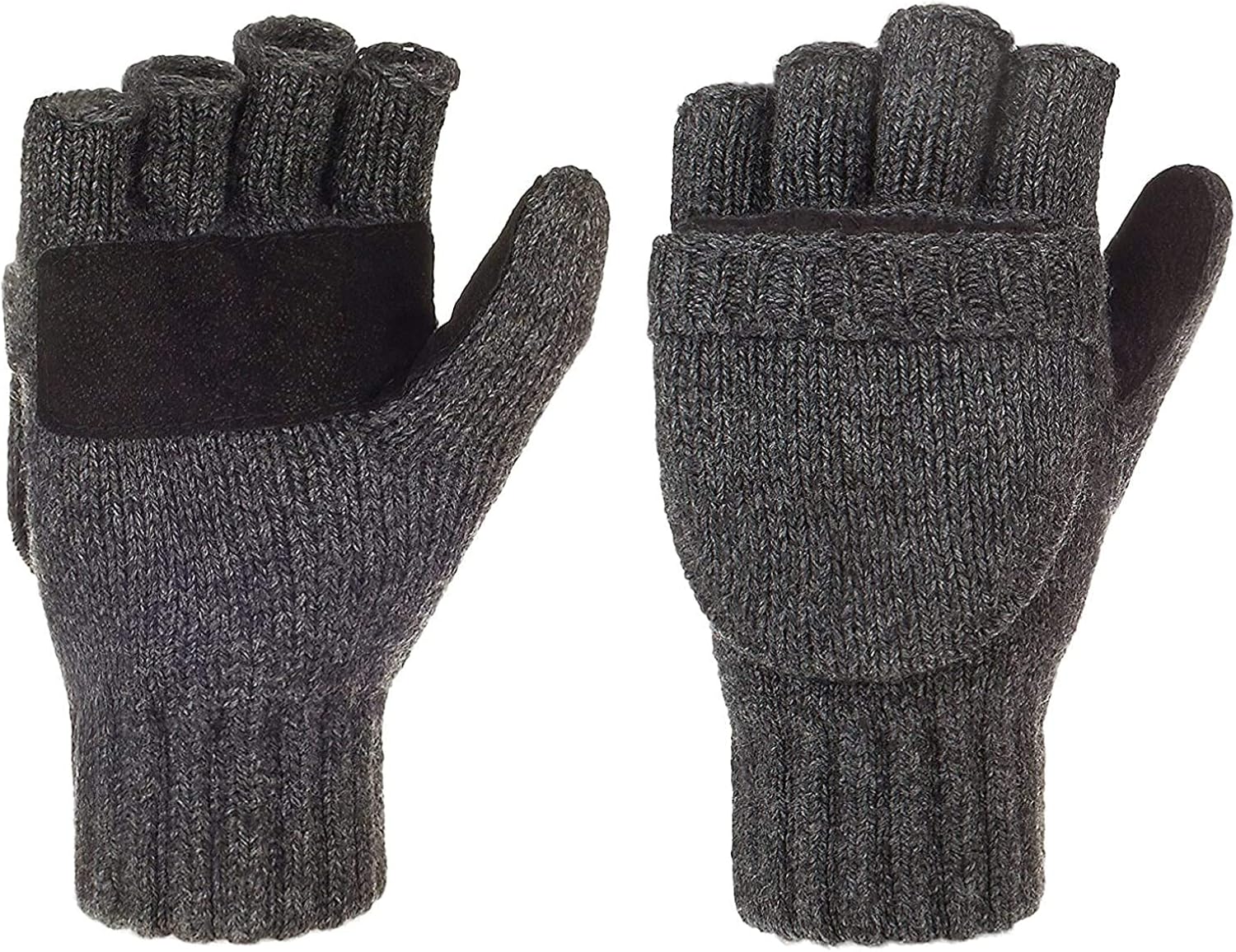 Metog Suede Thinsulate Thermal Insulation Mittens, Gloves at  Men’s Clothing store