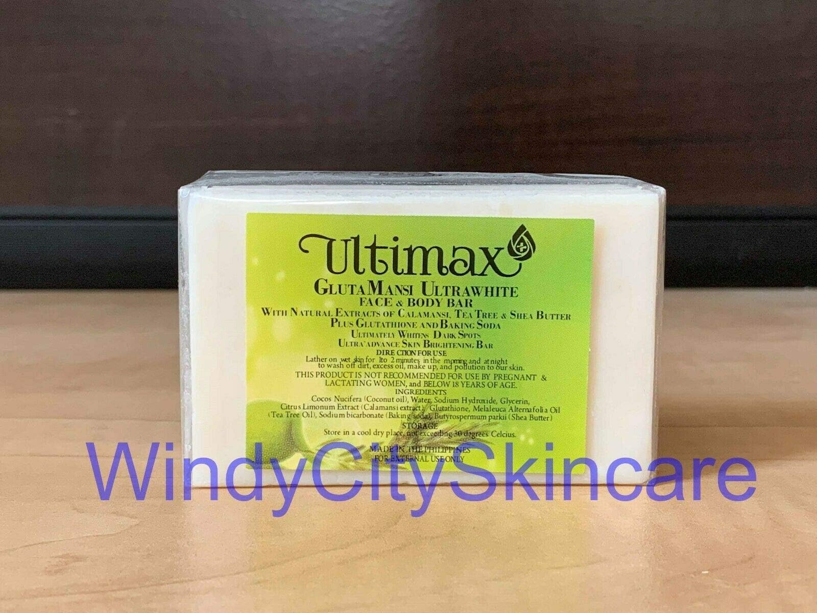 Ultimax GLUTAMANSI Ultrawhite Face and Body Soap from PSCF by Dr Alvin 100% ORIG