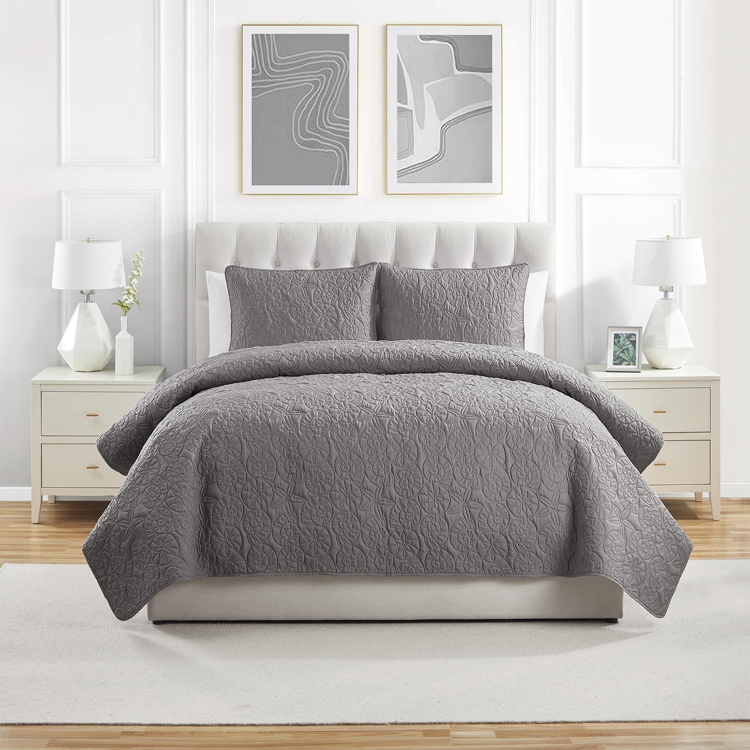 VCNY Home - King Quilt Set, Quilt Set, Pinsonic