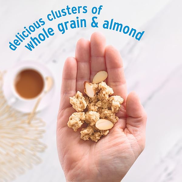 KELLOGG’S EXTRA GRANOLA CEREAL, FIBER CEREAL, FAMILY BREAKFAST, ALMOND, 20.2OZ BOX (1 BOX)