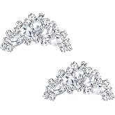 Flyonce Rhinestone Clips for Women Dress Shoes - Decorative Jewelry Accessories for Pumps and Flats