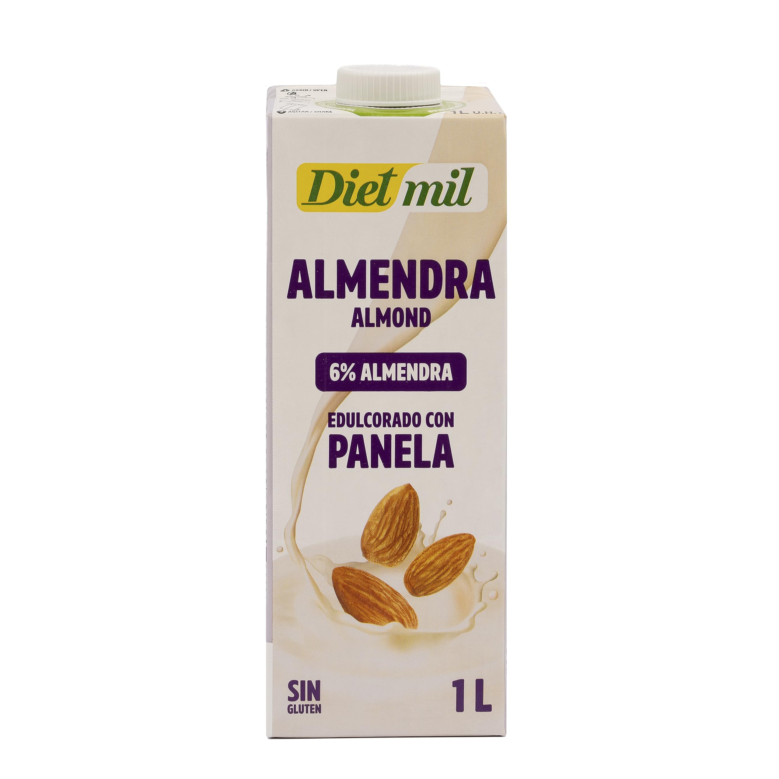 NUTRIOPS DIETMIL Almond Intense Low Sugar 1L, Not Applicable