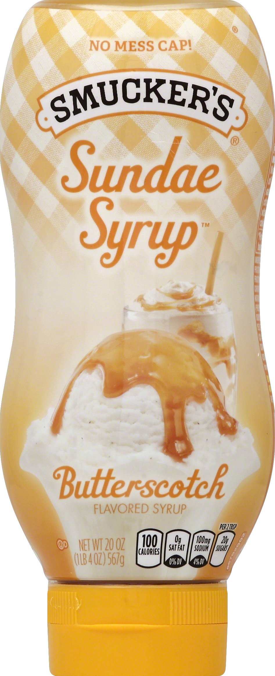 Smucker's Sundae Syrup, Butterscotch, 20 Ounce USA Chest Nuts