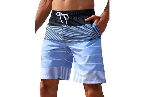 ELETOP men's swim trunks