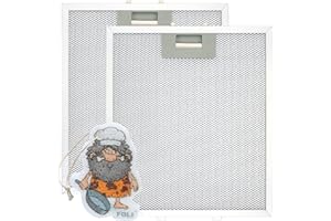 HR HUARE TECHNOLOGY Updated W10169961A Range Hood Filter, Stove Vent Filter, Fits Whirlpool, Ikea, Kitchen Aid, Jenn Air, Aluminum Mesh Range Hood Grease Filters 10.5x12Inch, Hood Filters for Kitchen 2PCS