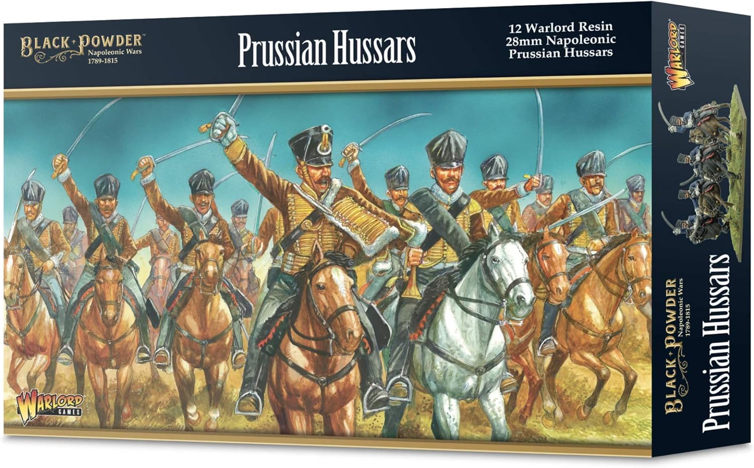 Warlord Games, Prussian Hussars, Black Powder wargaming miniatures