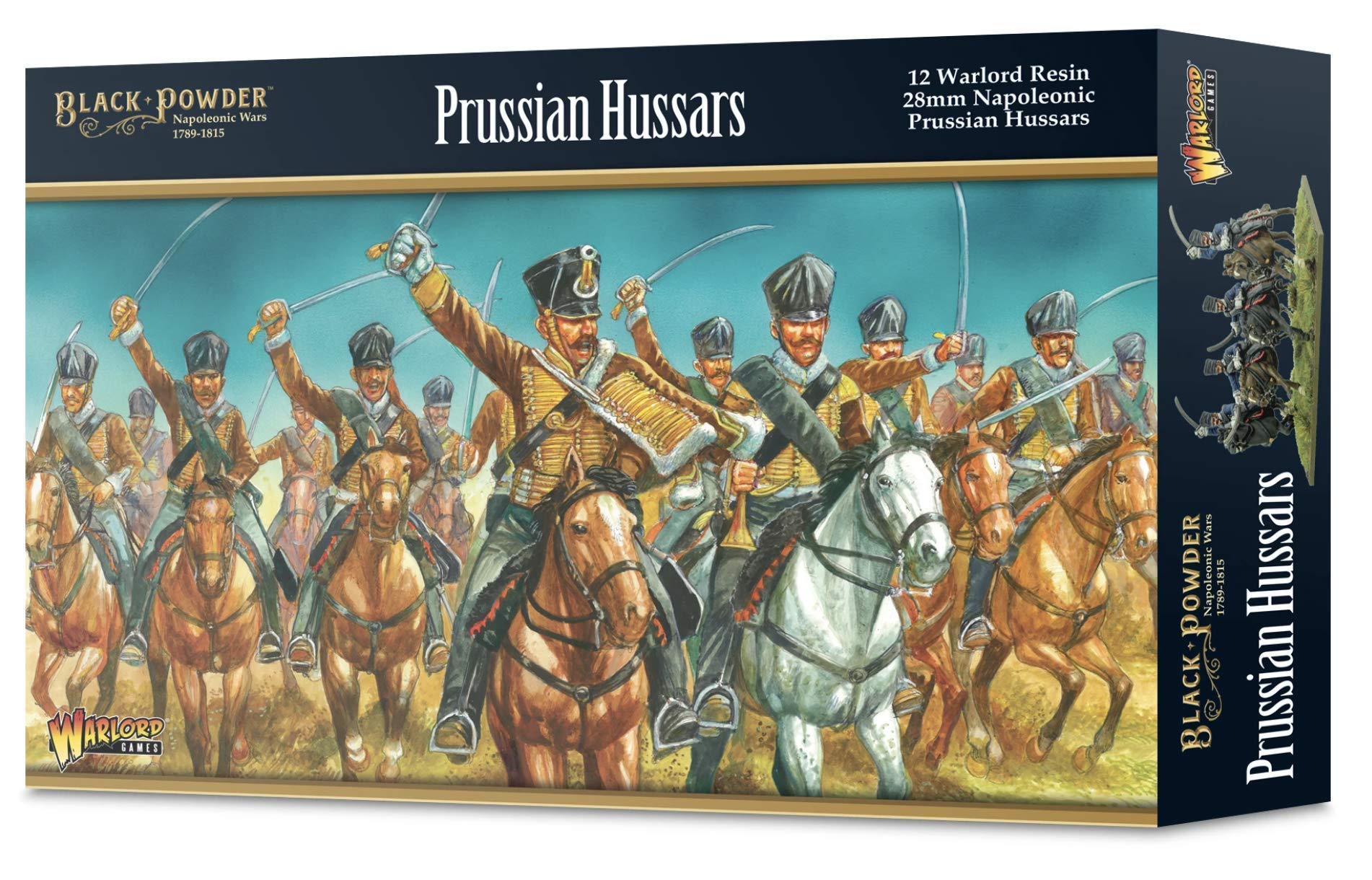 Warlord Games, Prussian Hussars, Black Powder wargaming miniatures