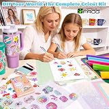 VINYL FROG 60Pcs Accessories Bundle for Cricut Maker Explore Air Starter Kit view 3