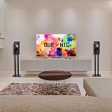 Duronic SPS1022 Floor Speaker Stand Pair Hifi Bluetooth Loudspeaker 60cm Medium view 6