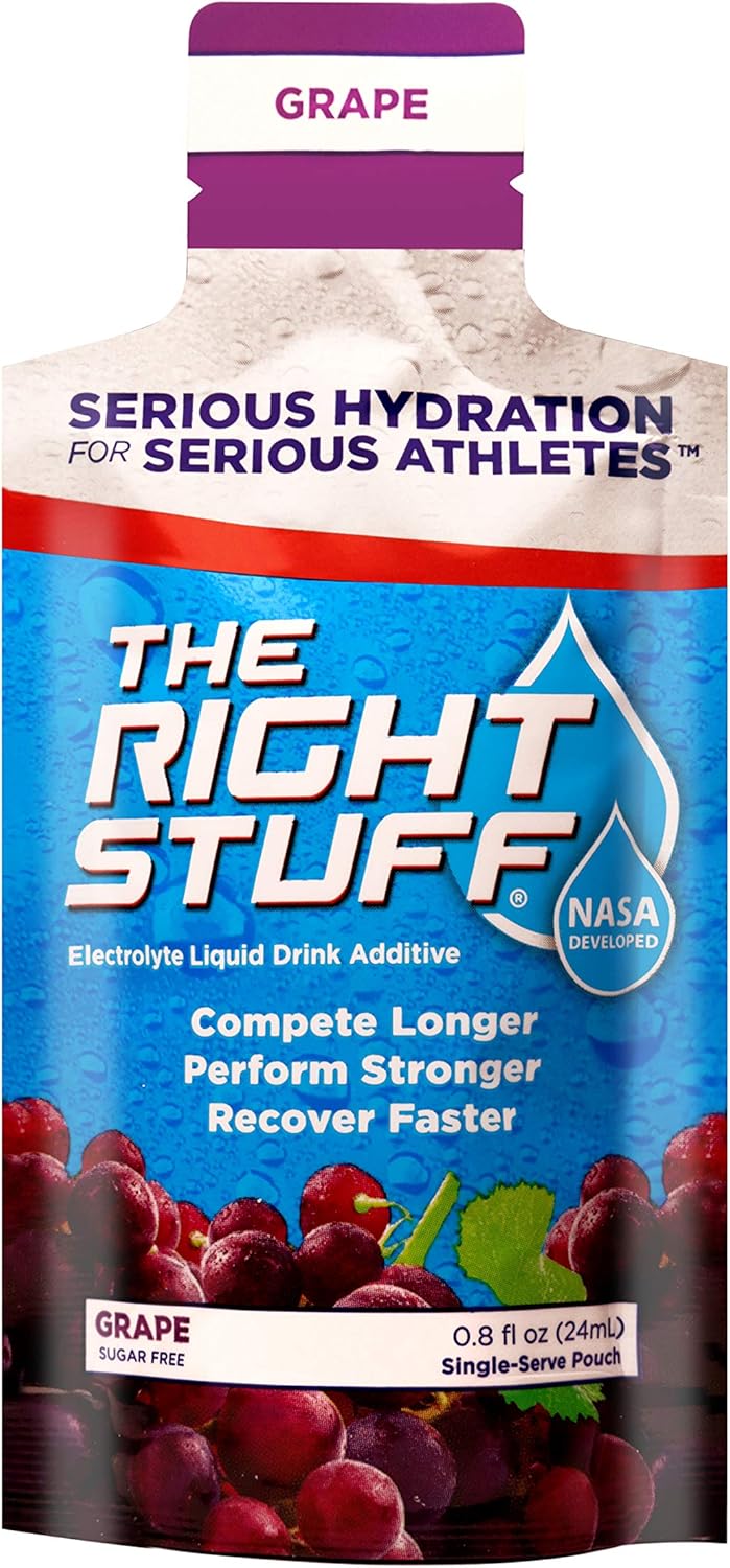 The Right Stuff Electrolyte Drink additive Std - Retail 10-Pouch Box - Berry Blend: Health & Personal Care