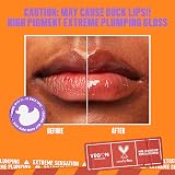 NYX Lip Plumping Gloss Duck Plump Cherry Spice Vegan High Shine view 2