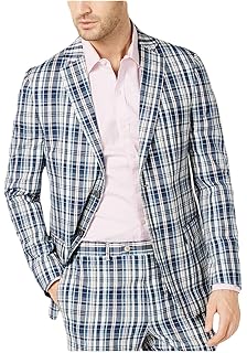 lauren ralph lauren navy plaid ultraflex jacket