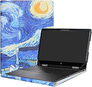 Alapmk Protective Case Cover for 15.6" HP Envy x360 15 15-bpXXX 15m-bpXXX (Such as 15M-BP012DX)/15m-bqXXX 15-bqXXX (Such as 15m-bq021DX) Laptop[Not fit 15-cnXXX/15-wXXX/15-aqXXX Series],Starry Night