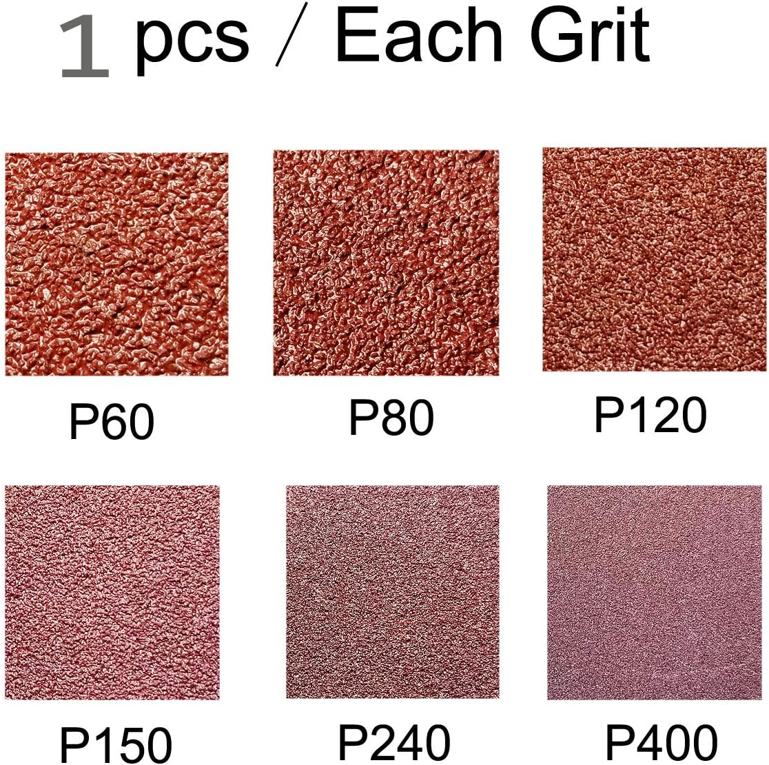 Sackorange 12 PCS 2 inch x 42 inch Abrasive Sanding Belts - 2 Each of 60 80 120 150 240 400 Grit Aluminum Oxide Sanding Belts For Belt sander (2x42in) - - 