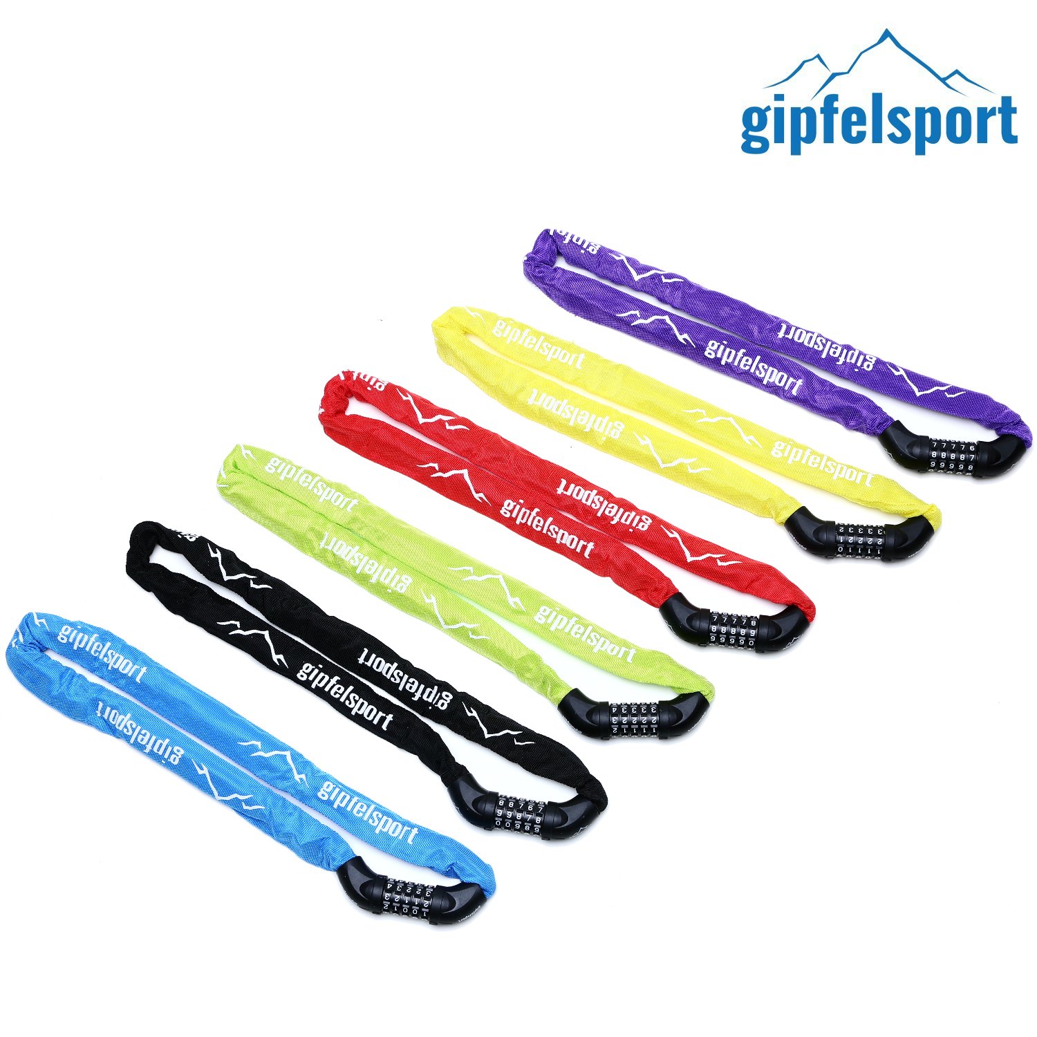gipfelsport Catena antifurto Nero