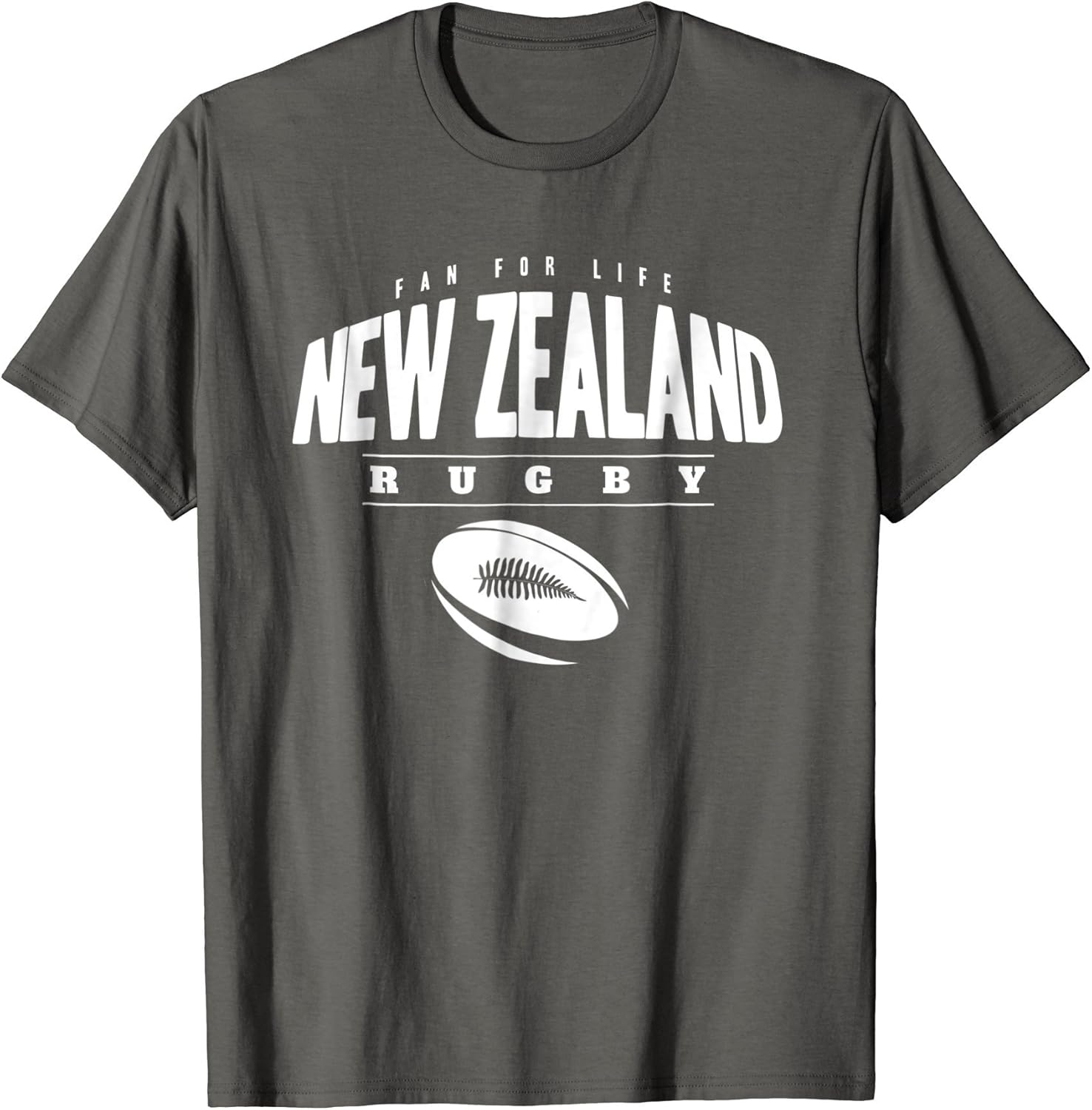 New Zealand Rugby TShirt New Zealand Fan For Life Clothing