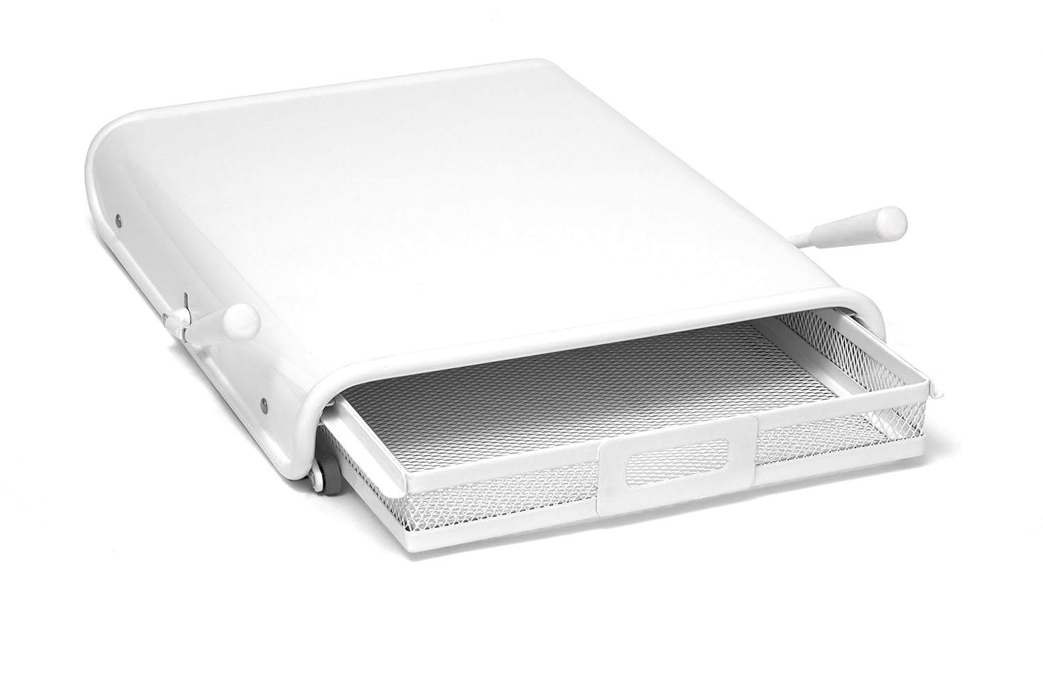 Lipper International 8700W Rolling Drawer Space Saver for Kitchen Appliances and Stand Mixers, 14-3/4" x 15" x 2-3/4", White